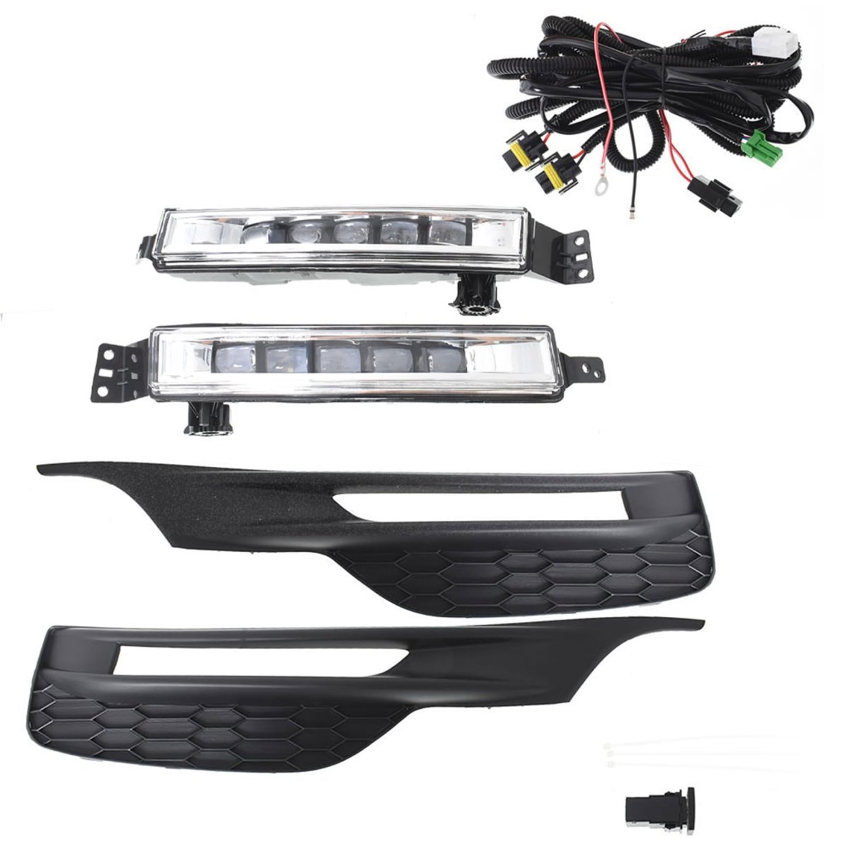 4dr Replacement For 2016 2017 Accord Sedan Fog Lights Bumper Right Left Side Driving Lamps 08v31-t2a-100e 71102-t2f-a61