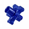 X Autohaux 8mm Brake Clutch Levers Cable Wire Adjuster Screw Bolt M8x1 25 Aluminum Alloy For Motorcycle Atv Utv Bike Blue