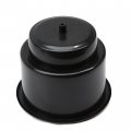 Red Hou Auto 2 Cup Holders Plastic Pocket Recessed Insert Universal With Drain For Boat Rv Car Truck Marine Pontoon Motorhome