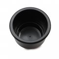 Red Hou Auto 2 Cup Holders Plastic Pocket Recessed Insert Universal With Drain For Boat Rv Car Truck Marine Pontoon Motorhome
