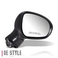 Fi1321104 Factory Style Passenger Right Side Mirror Manual Folding Power Adjust Heated Glass Turn Signal Compatible With Fiat