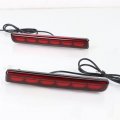 July King Car Rear Bumber Led Scanning Night Driving Light Brake Streamer Turn Signals For Toyota Agya Wigo Rush Daihatsu Ayla