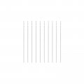 10 Pcs 0 3mm Hss High Speed Steel W6542 Micro Drill Bits Fully Ground Jobber 20mm Length Bit For Mild Copper Aluminum 