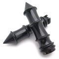 Smt-skeleton Spike 1 Hand Grips For H-d Bike Black B00rw3luma 