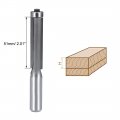 Uxcell Router Bit 1 2 Shank Inch Cutting Dia Depth Flush Trim With Bearing Flutes Hss For Woodworking Milling Cutter Tool