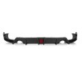 Rear Diffuser For Honda Civic 2016 2017 2018 2019 2020 2021 Lip Body Kit Carbon Fiber Black 