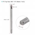 Uxcell Tap Extractors M6 1 4 Metric Inch 3 Flutes Broken Stripped Screw Thread Remover High Carbon Steel Tool