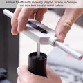 Uxcell Tap Extractors M6 1 4 Metric Inch 3 Flutes Broken Stripped Screw Thread Remover High Carbon Steel Tool