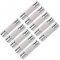Ceramic Cartridge Fuses 20a 250v 5x20mm Slow Blow Replacement For Stereo Audio Amplifier 10pcs 