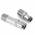 Heater Hose Connector 2pcs Fittings For 3 4in Water Pump 5 8in Intake Auto Car Accessory 