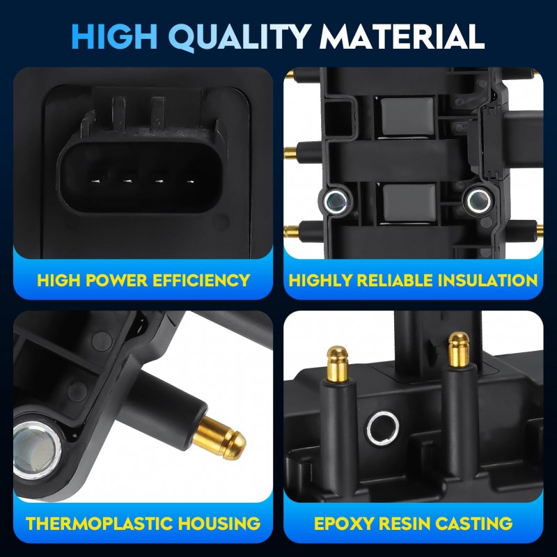 Ignition Coil For 2005 2007 2008 Chrysler Pacifica 2001-2010 Town Country Voyager Dodge Grand Caravan Jeep Wrangler Volkswagen