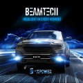 Beamtech H4 Led Fog Light Bulbs 18000lm 90w 6500k Xenon White 9003 Bulb G-xp Chips High Brightness Pack Of 2