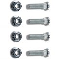 Front Rear Wheel Stud And Nut Kit 85-1092 Replacement For Polaris Sportsman 300 400 450 500 570 700 800 Ace 325 Atv Utv 