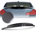 Stp-style Rear Car Trunk Lid Spoiler Compatible With Infiniti G25 G37 Sedan 2009-2013 Glossy Black Carbon Fiber