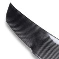 Stp-style Rear Car Trunk Lid Spoiler Compatible With Infiniti G25 G37 Sedan 2009-2013 Glossy Black Carbon Fiber