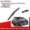 3 Wipers 26 20 12 Front And Rear Replacement Fit For Toyota Highlander Kluger Xu40 Xu50 2009-2019 Windshield Blades Original