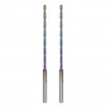 2pcs Mini Twist Drill Bit 2mm Micro Engraving Bits High-speed Steel 2 35mm Shank Uncoated For Diy Resin Amber And Wood 