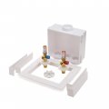 Oatey 38569 Quadtro Washing Machine Outlet Box Hammer Arrestors 1 4 Turn Copper 