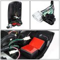 Auto Dynasty Compatible With Gmc Yukon Chevy Suburban Pair Of Chrome Housing Clear Lens 3d Led Brake Tail Lights