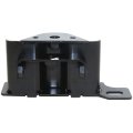 Front Driver Side Bumper Bracket For Gmc Sierra 1500 Hd 2003 2004 2005 2006 Gm1066147 12335637 Steel Black Finish 