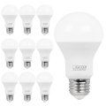 Feit Electric Led Light Bulbs A19 60w Equivalent Non Dimmable 800 Lumens E26 Base 3000k Warm White 10 Year Lifetime Pack