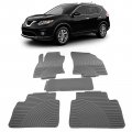 Custom Fit Floor Mats For 2014 2015 2016 2017 2018 2019 2020 Nissan Rogue Gray Latex Rubber All Weather Car Carpets Liner 5