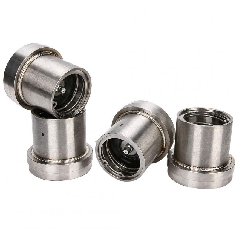 Wheel Bearing Buddy Protectors With Protective Bras 4pcs 2 441in Stainless Steel Trailer Bra Accessory