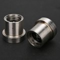 Wheel Bearing Buddy Protectors With Protective Bras 4pcs 2 441in Stainless Steel Trailer Bra Accessory