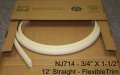 Flexible Moulding Half-round Nj714-3 4 X 1-1 2 12 Length Trim