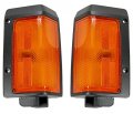 Side Corner Parking Marker Turn Light Pair Set For 86-87 Nissan Pickup Truck D21 