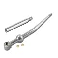 Auto Dynasty For Civic Del Sol Crx Integra Single Bend Short Throw Shifter Silver 3 75 Inches Extension Kit 