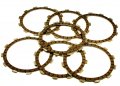 Heavy Duty Clutch Kit Fits Gl500 Gl 500 Silverwing 1981-1982 Repair Rebuild 7x Ultra-durable Friction Plates 