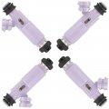 4 Holes Ocpty 4ps Replacement Fuel Injectors Compatible For 2001-2005 Mazda Miata Fj672 Oem Part