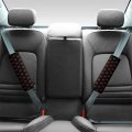 Black Cherry Car Seat Neck Coverbelt Shoulder Strap Pad Accessories Protector For Seat Belt Harness Covers 2 Pack