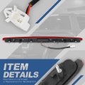 Red Housing Full Led 3rd Third Rear Brake Light Stop Lamp Compatible With Scion Tc At10 05-10