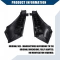 Hihaha No 53866-42020 Front Fender To Cowl Side Seal For Toyota Rav4 2013-2018 Windshield Wiper Cowls Durable Abs 1 Pcs Black