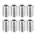 8pcs Aluminum Spacer 1 2 Od X 4 Id 15 16 Length Screw Standoff Bushing Plain Finish Unthreaded Round Metal For Screws Bolts And 