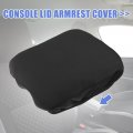 Uxcell Car Neoprene Center Console Lid Armrest Cover Black For Cadillac Xt5 2017-2023