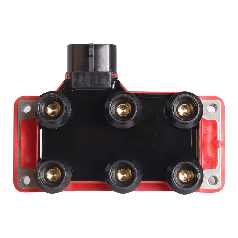 Red Ignition Coil Pack For Ford Mazda Mercury F150 Aerostar Explorer Mustang Mystique E150 Econoline Ranger B3000 B4000