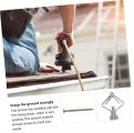 Gatuida 100pcs Aircraft Expansion Tube Screw Holder Plastic Fastener Self Drilling