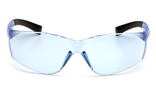 Pyramex Ztek Safety Eyewear Infinity Blue Lens With Frame