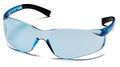Pyramex Ztek Safety Eyewear Infinity Blue Lens With Frame 