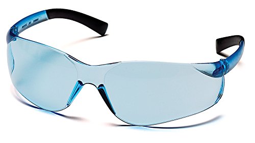 Pyramex Ztek Safety Eyewear Infinity Blue Lens With Frame