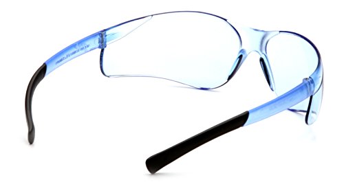 Pyramex Ztek Safety Eyewear Infinity Blue Lens With Frame
