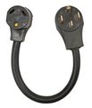 Surge Guard 50am30af18 Rv Power Cord Adapter 50 Amp Male 30 Female 18 