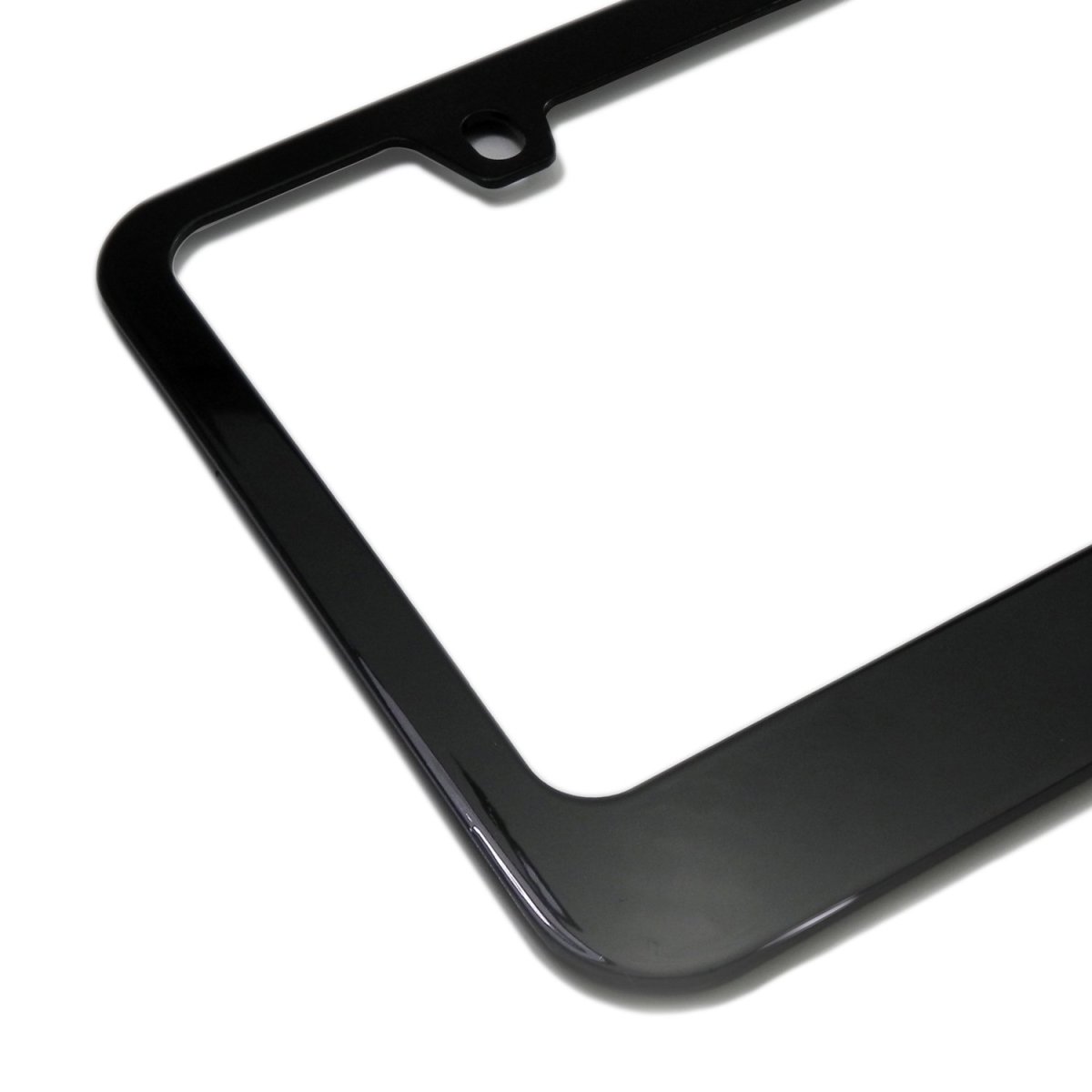 Ford Logo F-150 2015 Up Waterfall Graphic Black Metal License Plate Frame