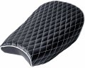 Jmchstore White Diamond Stitch Retro Seat Cover For Coleman Ct200uex Mini Bike 196cc Hisun Ct200u-ex 200cc Trail Cushion 