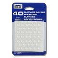 40pc 3 8 Surface Saver Plastic Adhesive Bumper Pads Protects Floors Furniture 