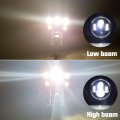 Sunpie 7 Inch Led Chrome Headlight With White Halo For Street Glide Tri Electra Road King Mounting Bracket