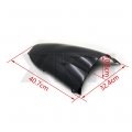 Xkh- Smoke Black Double Bubble Windscreen Windshield Compatible With 00-2002 Kawasaki Ninja Zx6r B074w826n6